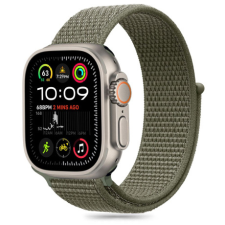 Tech-Protect Nylon szíj Apple Watch 44/45/46/49mm, cargo khaki okosóra kellék