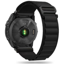 Tech-Protect Nylon szíj Garmin Fenix 5 / 6 / 6 Pro / 7, black okosóra kellék