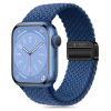 Tech-Protect NYLONMAG óraszíj sötétkék, Apple Watch 42mm / 44mm / 45mm / 49mm készülékhez (130332)