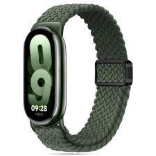 Tech-Protect NylonMag szíj Xiaomi Smart Band 8/9 / NFC-hez - zöld okosóra kellék