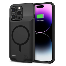 Tech-Protect PowerCase MagSafe 7000MAH iPhone 15 Pro készülékhez tok fekete tok és táska