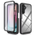 Tech-Protect Samsung Galaxy A25 5G, Tech Protect Defense360 telefontok, Szilikon keret, Átlátszó hátlap, 360°-os védelem, Erősített sarkok, PET kijelzővédő, Átlátszó, Fekete