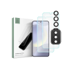 Tech-Protect Samsung SM-S921 Galaxy S24 edzett üveg képernyővédő fólia + hátsó kameralencse védőüveg - Tech-Protect Supreme Set - átlátszó