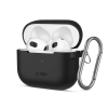 Tech-Protect Silicone Hook tok Apple AirPods 3 - fekete