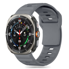 Tech-Protect Silicone Line szíj Samsung Galaxy Watch Ultra 47mm, crayon grey okosóra kellék