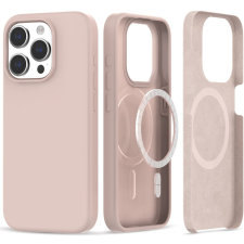 Tech-Protect Silicone Magsafe Apple iPhone 15 Pro Max Candy Pink tok és táska