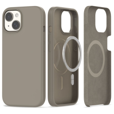 Tech-Protect Silicone MagSafe Apple iPhone 15 Titanium tok és táska
