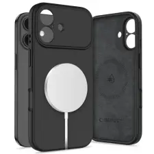 Tech-Protect silicone magsafe iphone 17 fekete tok tok és táska