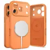 Tech-Protect silicone magsafe iPhone 17 Pro cosmic orange telefontok