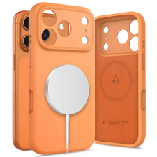 Tech-Protect silicone magsafe iPhone 17 Pro cosmic orange telefontok tok és táska