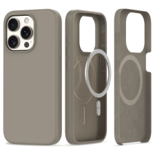 Tech-Protect Silicone MagSafe tok iPhone 15 Pro Max, titanium tok és táska