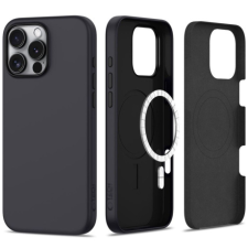 Tech-Protect Silicone MagSafe tok iPhone 16 Pro Max, fekete tok és táska