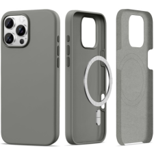 Tech-Protect Silicone MagSafe tok iPhone 16 Pro Max, szürke tok és táska