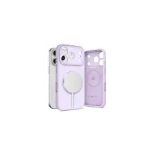 Tech-Protect Silicone MagSafe tok iPhone 17 Pro Max, lila tok és táska