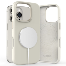 Tech-Protect Silicone Pure MagSafe tok iPhone 16 Pro, bézs tok és táska