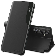 Tech-Protect Smart View könyv tok Samsung Galaxy A56 5G, fekete tok és táska