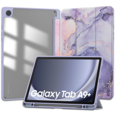 Tech-Protect SmartCase Pen Hybrid Samsung Galaxy Tab A9+ Plus 11.0 X210 / X215 / X216 Violet Marble tablet kellék
