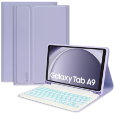 Tech-Protect SmartCase Pen + Keyboard Samsung Galaxy Tab A9 X110 / X115 Violet tablet kellék