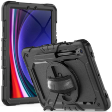 Tech-Protect Solid 360 tok Samsung Galaxy Tab S9 FE 10.9'', fekete tablet tok