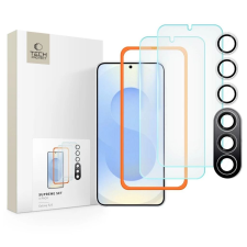 Tech-Protect Supreme Tempered Glass Set Samsung Galaxy S25 készülékhez mobiltelefon kellék