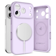 Tech-Protect Szilikon MagSafe iPhone 17 Pro készülékhez tok malva tok és táska