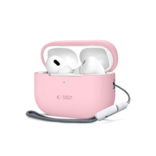 Tech-Protect szilikon tok AirPods Pro 1/2 fülhallgatóhoz - pink fülhallgató, fejhallgató tok