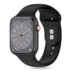 Tech-Protect szilikon tok Apple Watch 8 / 9 / 10 / 11 / SE készülékhez (40 / 41 / 42 MM) fekete