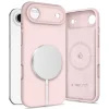 Tech-Protect Telefontok iPhone 17 AIR - TECH-PROTECT SILICONE MAGSAFE púder pink hátlap tok
