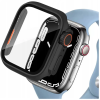 Tech-Protect tok DEFENSE 360 Fekete / Narancs színű Apple Watch 44mm készülékhez