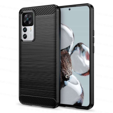 Tech-Protect Tpucarbon Xiaomi 12 Lite fekete telefontok tok és táska
