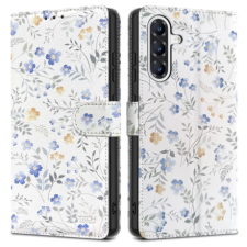 Tech-Protect Wallet könyv tok Samsung Galaxy A36 5G, spring flowers tok és táska