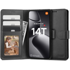 Tech-Protect Wallet könyv tok Xiaomi 14T, fekete tok és táska