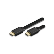 Techly 1m HDMI HDMI kábel HDMI A-típus (Standard) Fekete (ICOC-HDMI-FE-010) kábel és adapter