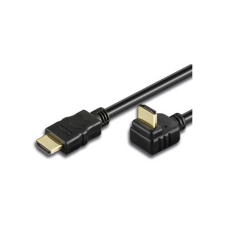Techly 1m HDMI M/M HDMI kábel HDMI A-típus (Standard) Fekete (ICOC-HDMI-LE-010) kábel és adapter