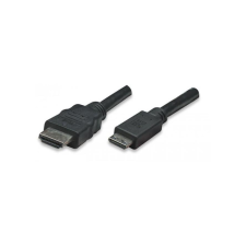 Techly 3m HDMI HDMI kábel HDMI A-típus (Standard) HDMI Type C (Mini) Fekete (ICOC-HDMI-B-025) kábel és adapter