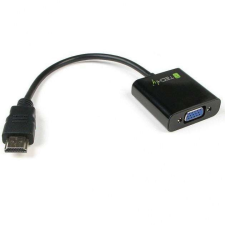 Techly átalakító, HDMI apa --&gt; VGA anya kábel és adapter