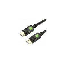 Techly Audio/Video DisplayPort M/M 0.5m Black ICOC DSP-A-005 0,5 M Fekete (ICOC-DSP-A-005) kábel és adapter