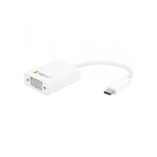 Techly IADAP-USB31-VGA video digitalizáló adapter Fehér (IADAP-USB31-VGA) kábel és adapter