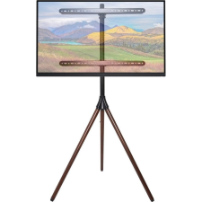 Techly ICA-TR50 TV tartókeret 165,1 cm (65") Dió (ICA-TR50) tv állvány és fali konzol