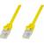 Techly ICOC CCA5U-005-YET hálózati kábel Sárga 0,5 M Cat5e U/UTP (UTP) (ICOC CCA5U-005-YET)