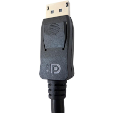 Techly ICOC DSP-A14-005 DisplayPort kábel 0,5 M Fekete (ICOC-DSP-A14-005) kábel és adapter