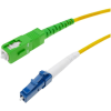 Techly ILWL D9-MAL-010TY InfiniBand és száloptikai kábel 1 M LC SC LC/SC Sárga (TLY_620508)