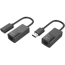 Techly IUSB-EXTENDTY2 hálózati kábel Fekete (IUSB-EXTENDTY2) kábel és adapter