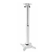 Techly Profi Deckenhalterung f. Beamer,ausziehbar,50-77cm,w. (ICA-PM-104MW) tv állvány és fali konzol