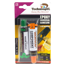 Technicoll Kétkomponensű epoxy kalapács ragasztó 2x20 ml Technicoll E-198 ragasztóanyag