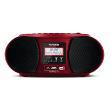 Technisat DigitRadio 1990 CD Rádió - Piros (0003/3952) rádió