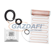 TECHNOTHERM WFK 6.0 Fűtőszőnyeg szett termosztáttal és termovezetékkel, 0.96kW, 50x1200cm fűtőkészülék