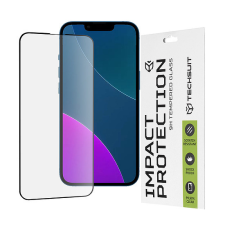 TECHSUIT - 111D Full Cover / Full Glue Glass - iPhone 13 mini - Fekete (KF235960) mobiltelefon kellék