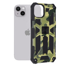TECHSUIT - Blazor Series - iPhone 14 Plus - Camo Lime (KF2310675) tok és táska