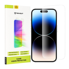 TECHSUIT - Clear Vision Glass - iPhone 14 Pro - Átlátszó (KF2311872) mobiltelefon kellék